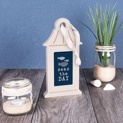 P. Graham Dunn Coastal Collection Ornate Decor - Seas The Day