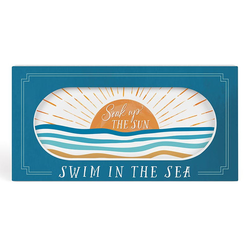 p. graham dunn Coastal Collection Ornate Decor - Swim In The Sea