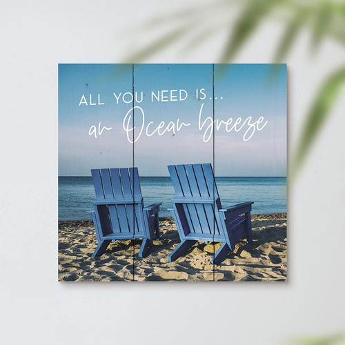 p. graham dunn Coastal Collection Pallet Decor - All You Need Is