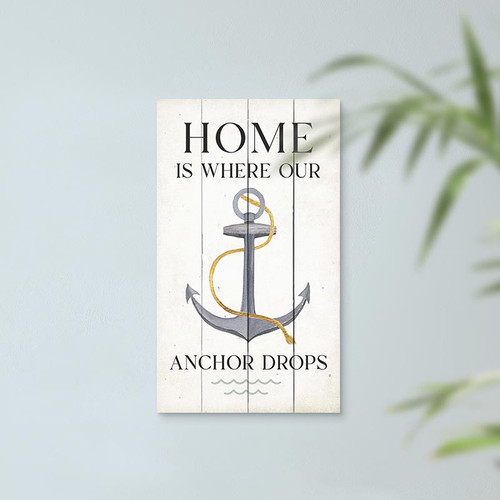 p. graham dunn Coastal Collection Pallet Decor - Home Is Where