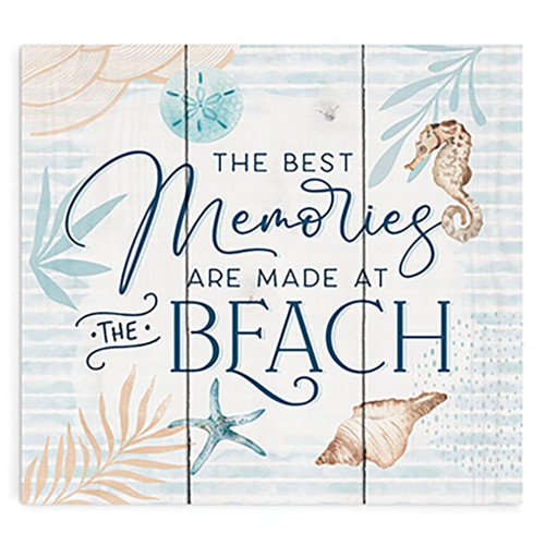 P. Graham Dunn Coastal Collection Pallet Decor - The Best Memories