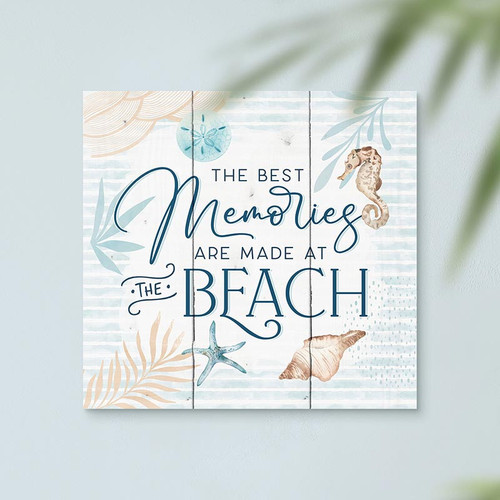 p. graham dunn Coastal Collection Pallet Decor - The Best Memories