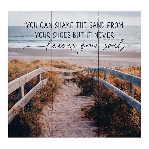 P. Graham Dunn Coastal Collection Pallet Decor - You Can Shake The Sand