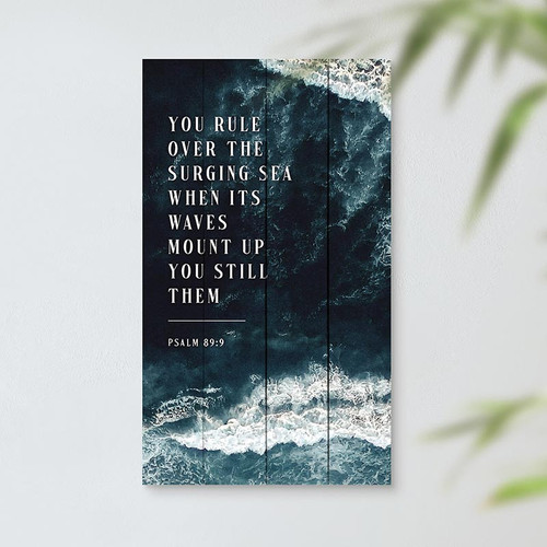 P. Graham Dunn Coastal Collection Pallet Sign - You Rule