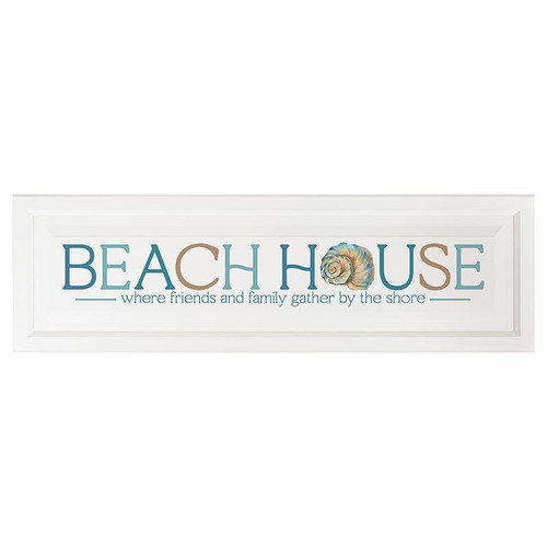 p. graham dunn Coastal Collection Panel Sign - Beach House