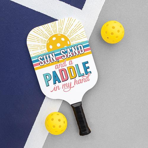 p. graham dunn Coastal Collection Pickleball Paddle - Sun Sand And A Paddle