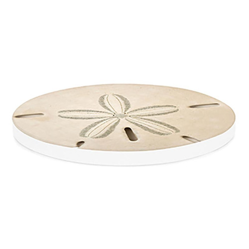 P. Graham Dunn Coastal Collection Round Coaster - Sand Dollar
