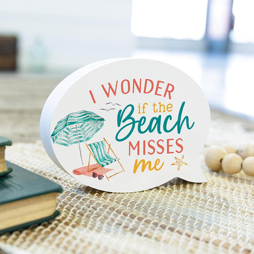 P. Graham Dunn Coastal Collection Shapes - Beach Misses Me