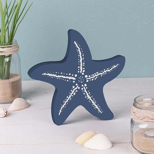 P. Graham Dunn Coastal Collection Shapes - Blue Starfish