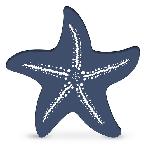 p. graham dunn Coastal Collection Shapes - Blue Starfish