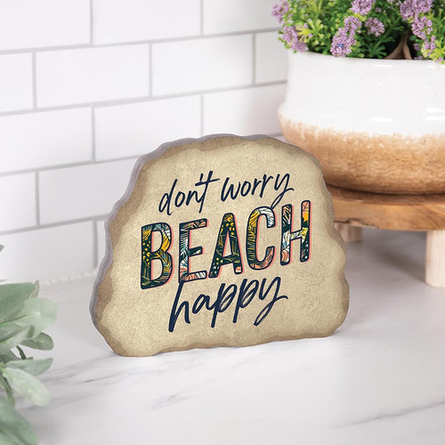 P. Graham Dunn Coastal Collection Shapes - Don't Worry Beach