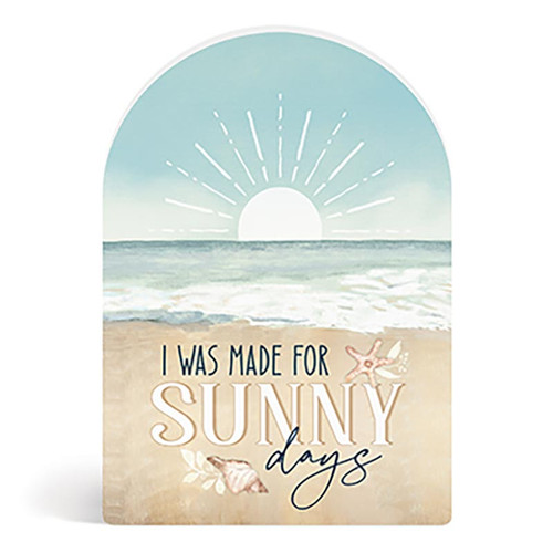p. graham dunn Coastal Collection Shapes - I Was Made For Sunny Days