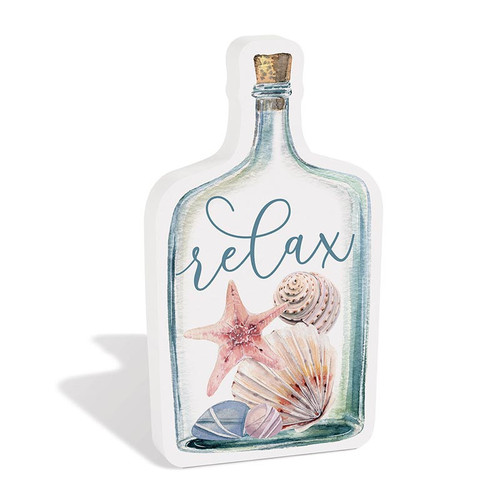 p. graham dunn Coastal Collection Shapes - Relax Sea Bottle