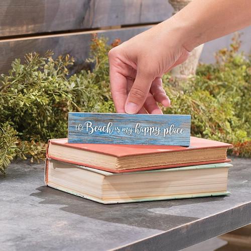 P. Graham Dunn Coastal Collection Sticks - The Beach Is My Happy Place