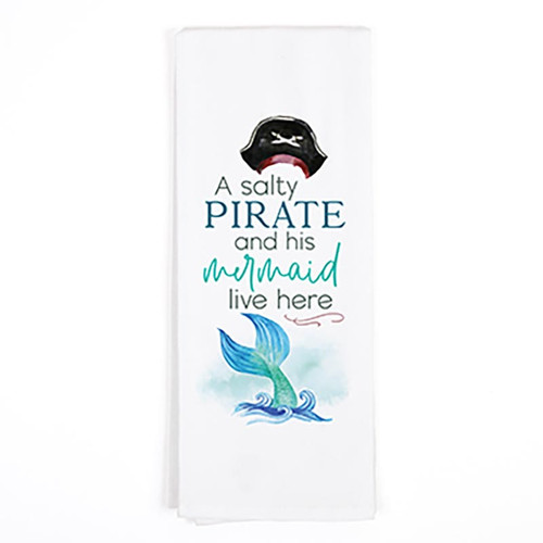 P. Graham Dunn Coastal Collection Tea Towels - A Salty Pirate