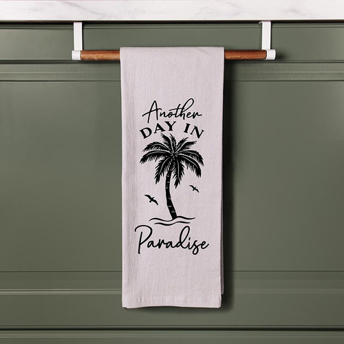 p. graham dunn Coastal Collection Tea Towels - Another Day In Paradise