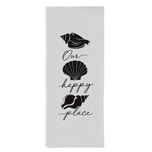 P. Graham Dunn Coastal Collection Tea Towels - Our Happy Place