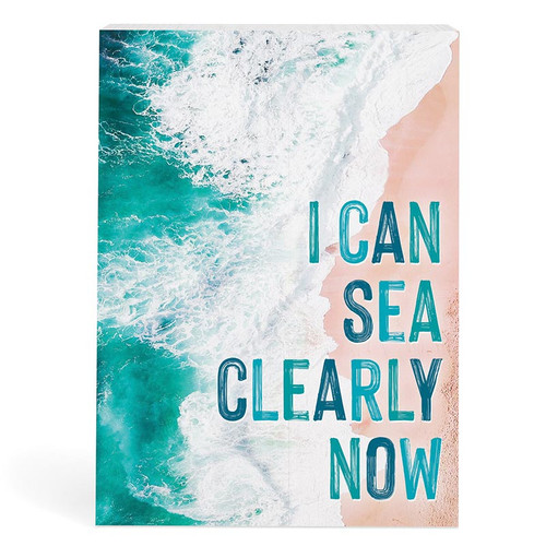 p. graham dunn Coastal Collection Word Block - I Can Sea