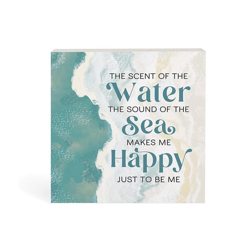 p. graham dunn Coastal Collection Word Block - The Scent Of The Water