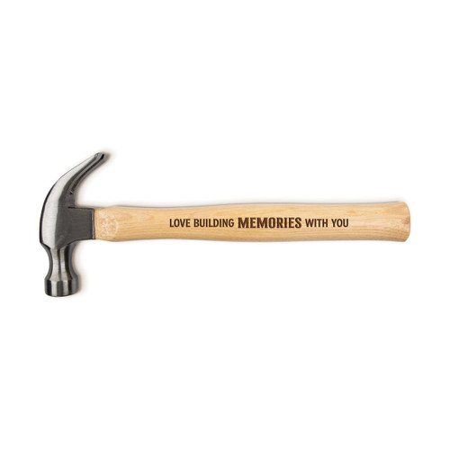 P. Graham Dunn Engraved Hammer - Love Building Memories With You