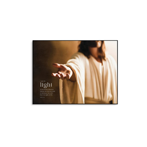 P. Graham Dunn Foundations Of Faith Collection Art Print - I Am The Light