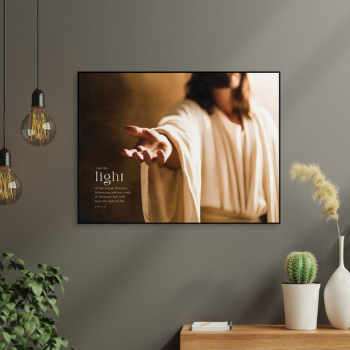 p. graham dunn Foundations Of Faith Collection Art Print - I Am The Light