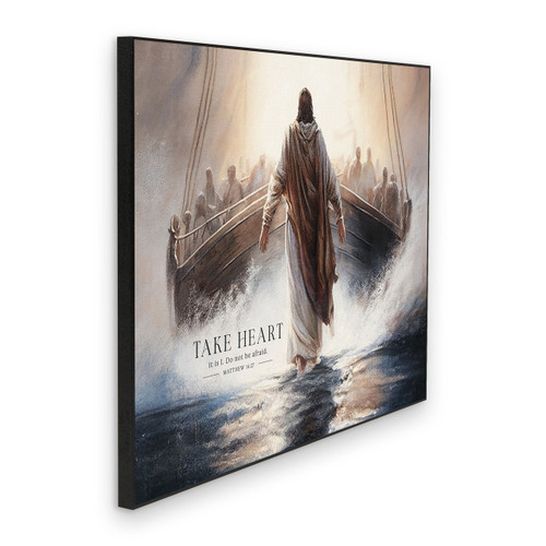P. Graham Dunn Foundations Of Faith Collection Art Print - Take Heart It Is