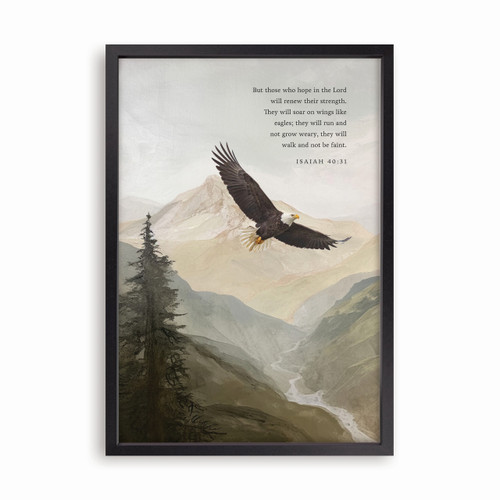 P. Graham Dunn Framed Art - But Those Who Hope In The Lord