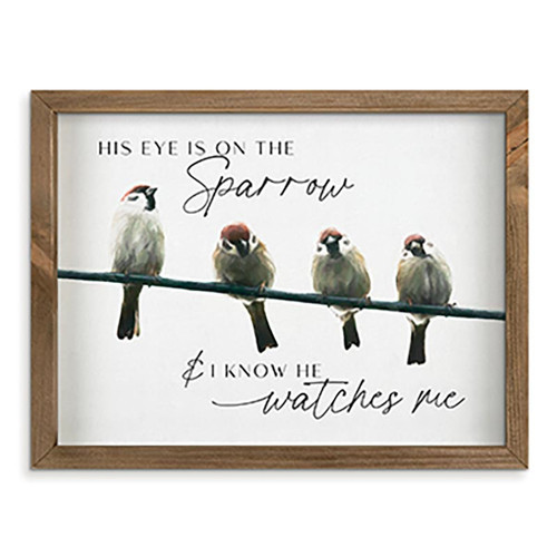 p. graham dunn Framed Art - His Eye is on the Sparrow - Landscape