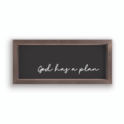 P. Graham Dunn Framed & Simple Framed Art - God Has A Plan