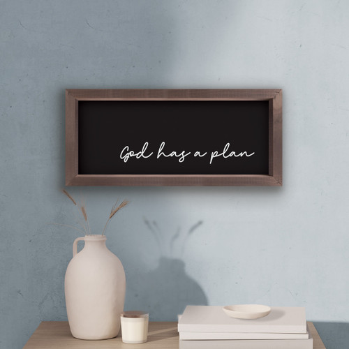 p. graham dunn Framed & Simple Framed Art - God Has A Plan