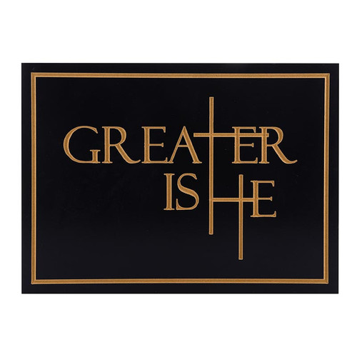 P. Graham Dunn Greater Is He Collection Carved Black