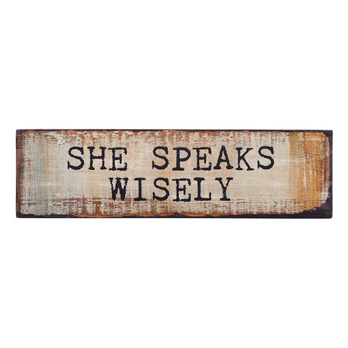 P. Graham Dunn Happy Thoughts Collection Mini Stick - Speaks Wisely