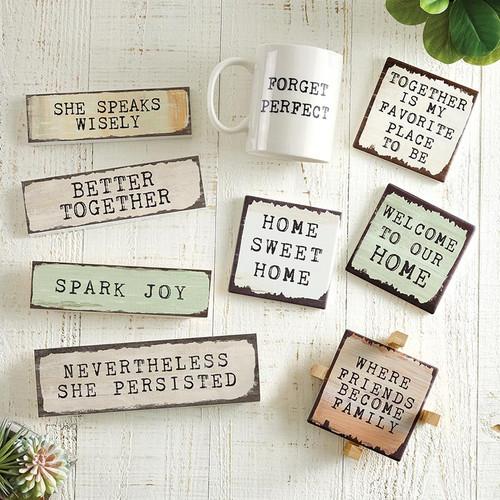 p. graham dunn Happy Thoughts Collection Mini Stick - Speaks Wisely