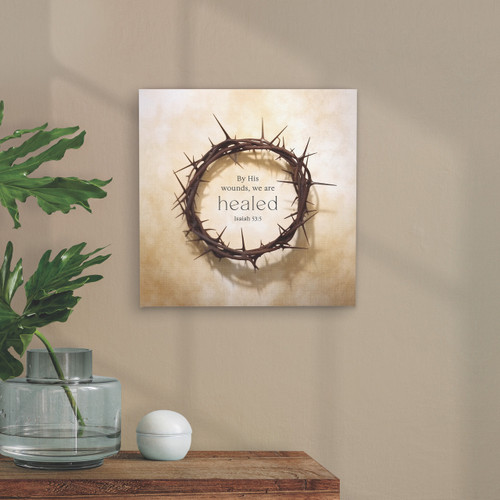 p. graham dunn He Is Risen Collection Canvas - By His Wounds We Are Healed