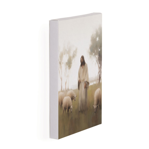 P. Graham Dunn He Is Risen Collection Canvas - Jesus & Sheep