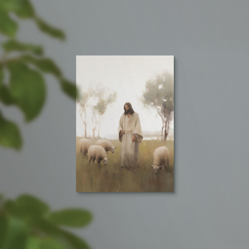 p. graham dunn He Is Risen Collection Canvas - Jesus & Sheep