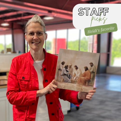 P. Graham Dunn He Is Risen Collection Canvas - Jesus Washing