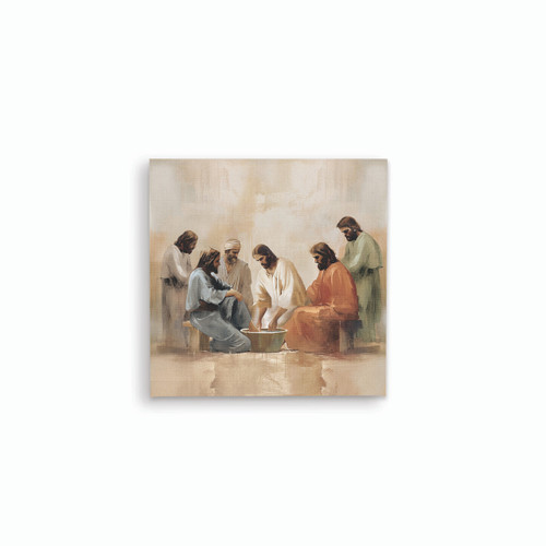 P. Graham Dunn He Is Risen Collection Canvas - Jesus Washing