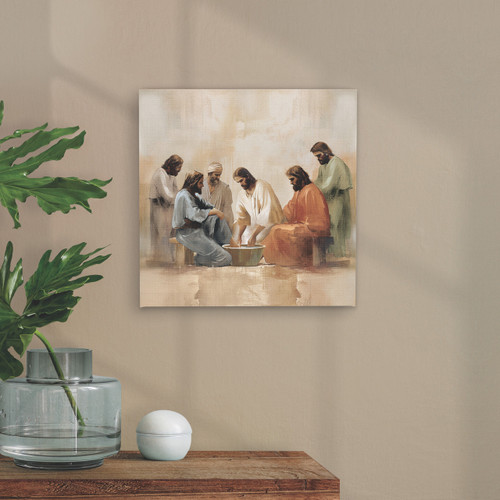 p. graham dunn He Is Risen Collection Canvas - Jesus Washing