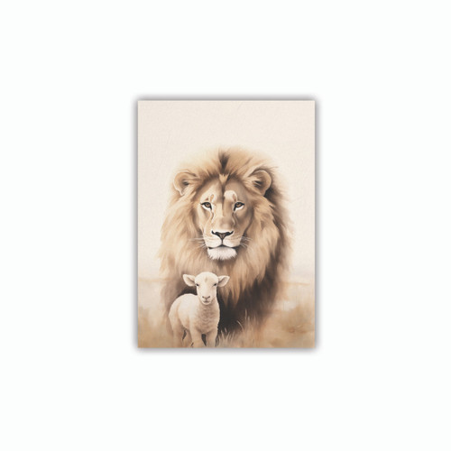 P. Graham Dunn He Is Risen Collection Canvas - Lion & Lamb