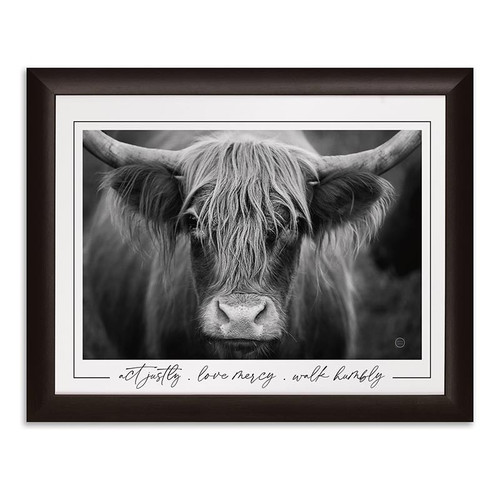 p. graham dunn Heartland Home Collection Framed Art - Act Justly Love XL