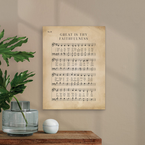 p. graham dunn Hymns Of Our Heritage Collection Canvas - Great Is Thy p. graham dunn Hymns Of Our Heritage Collection Canvas - Great Is Thy