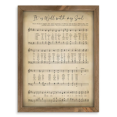 P. Graham Dunn Hymns Of Our Heritage Collection Canvas - It Is Well With My Soul