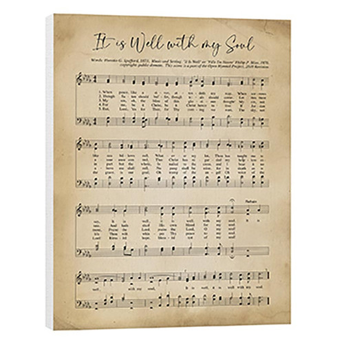 P. Graham Dunn Hymns Of Our Heritage Collection Framed Art - It Is Well