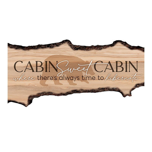 P. Graham Dunn Lake & Lodge Collection Barky Sign - Cabin Sweet Cabin