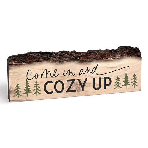 P. Graham Dunn Lake & Lodge Collection Barky Sign - Come In And Cozy