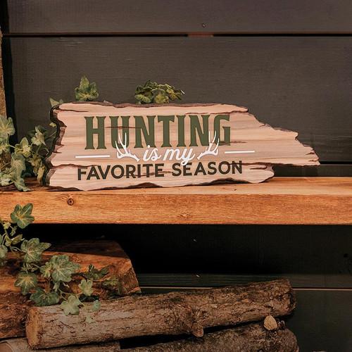 p. graham dunn Lake & Lodge Collection Barky Sign - Hunting Is My Favorite