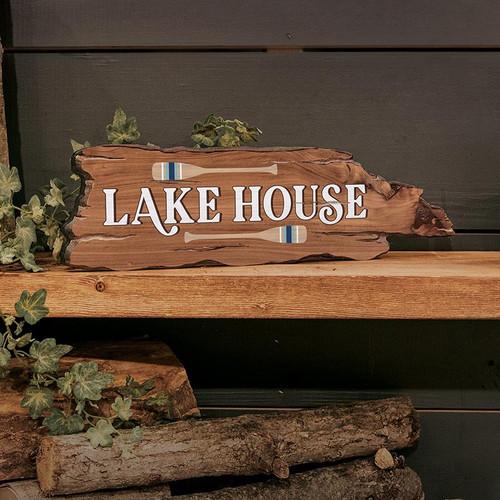 p. graham dunn Lake & Lodge Collection Barky Sign - Lake House
