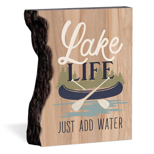 P. Graham Dunn Lake & Lodge Collection Barky Sign - Lake Life